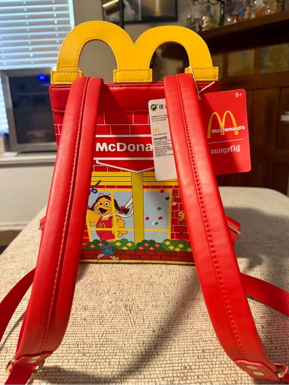 Loungefly Happy Meal Mini Back Pack - Picture 2 of 3